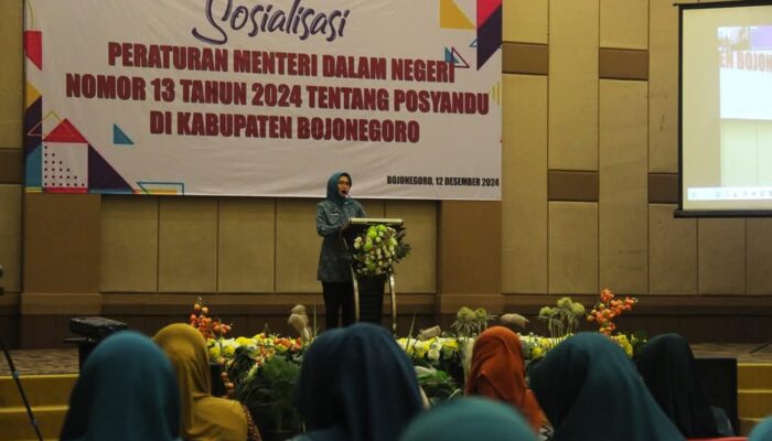DPMD Bojonegoro Gelar Sosialisasi Permendagri tentang Posyandu, Kini Tangani 6 Bidang Standar Layanan