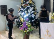 Natal 2024, Polres Bojonegoro Lakukan Sterilisasi Gereja