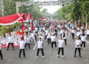 Hakordia, Inspektorat Bojonegoro Gelar Senam Masal