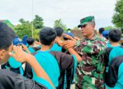 Babinsa Koramil Temayang Bojonegoro Perkuat Karakter Pelajar SMP