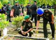 Hari Juang TNI AD, Kodim Bojonegoro Ziarah dan Tabur Bunga ke TMP