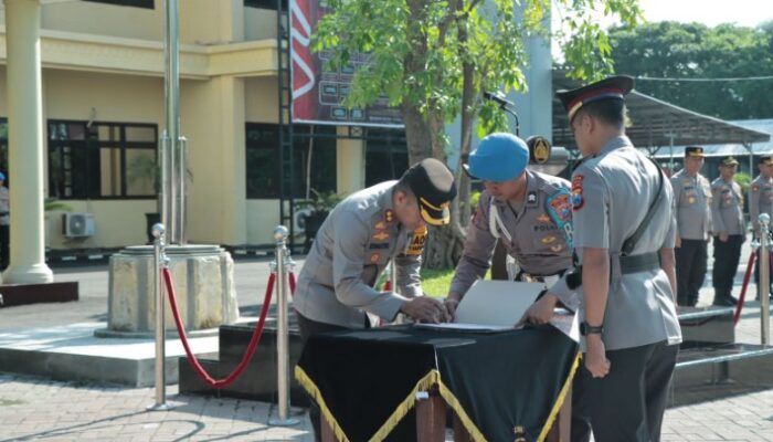 Mutasi Jabatan di Polres Nganjuk, Kapolres: Momentum Penyegaran dan Optimalisasi Kinerja