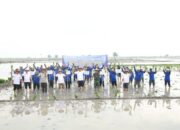 Dandim 0812 Bersama Bupati Lamongan Dampingi Kunker Dirjen Tanaman Pangan Kementan RI