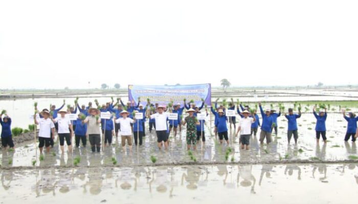 Dandim 0812 Bersama Bupati Lamongan Dampingi Kunker Dirjen Tanaman Pangan Kementan RI