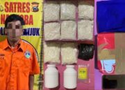 Ungkap Kasus Okerbaya, Polres Nganjuk Amankan 9.971 Pil Dobel L