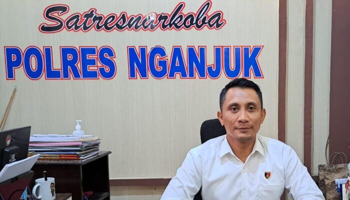Polres Nganjuk Bekuk Tiga Tersangka Peredaran Narkotika Jenis Sabu dan Pil Dobel L
