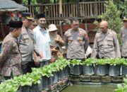 Polres Nganjuk Apresiasi Dukungan Pomosda dan Desa Senjayan Dalam Program Ketahanan Pangan