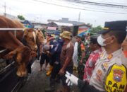 Polres Nganjuk Apresiasi Upaya Polsek Bagor dan Dinas Pertanian Dalam Pencegahan PMK