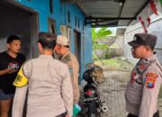 Polsek Kertosono Lakukan Pendampingan Pengecekan dan Pendataan Tempat Kos