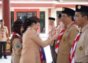 Mbak Cicha Lantik Pengurus Baru Gerakan Pramuka Ranting Pare