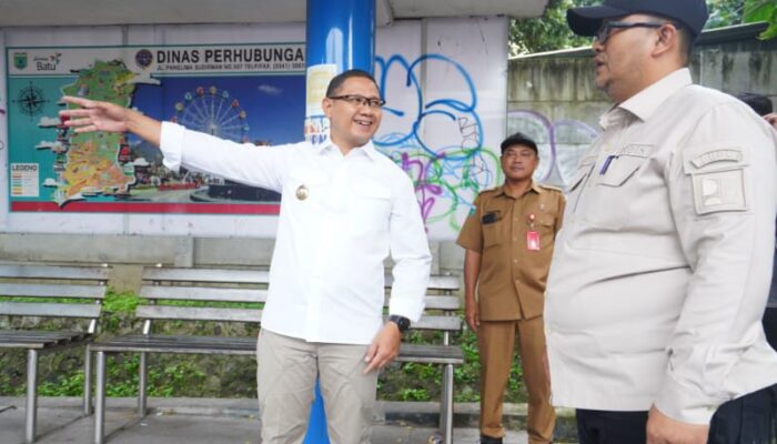 Pembangunan Pedestrian di Kota Batu Gunakan Inovasi Teknologi Terkini