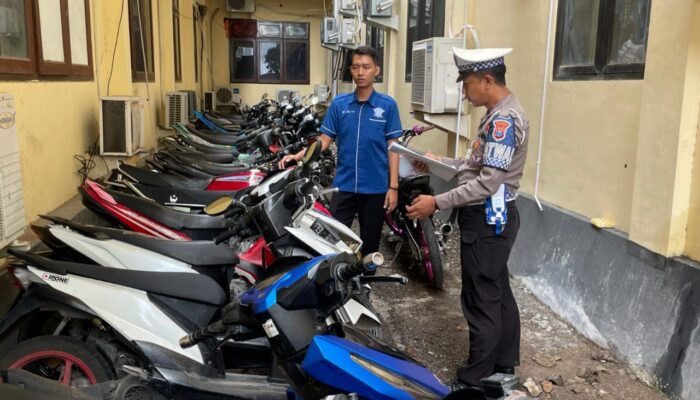 Harkamtibmas, Polres Situbondo Tindak Tegas Balap Liar Belasan Motor Diamankan