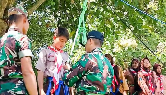 Koramil Sumberrejo Bojonegoro Gelar Diklat Saka Wira Kartika