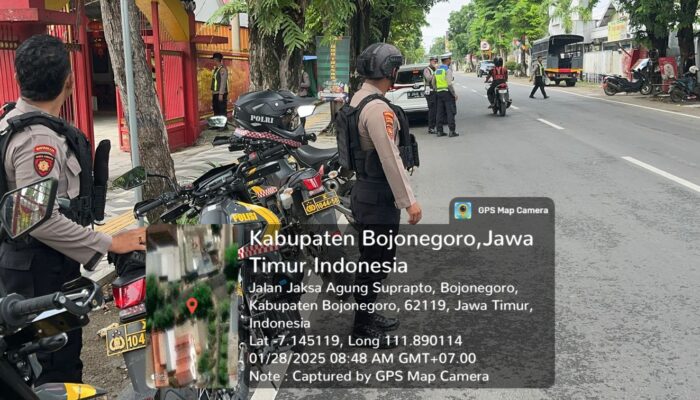Polres Bojonegoro Tingkatkan Patroli dan Pengamanan Imlek