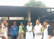Kapolsek Ngasem Kawal Dinas Peternakan Kabupaten Kediri Untuk Vaksin Ternak