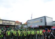 Jaga kondusifitas Wilayah, TNI Polri di Kabupaten Lamongan Gelar Apel Pengamanan Malam Tahun Baru 2025