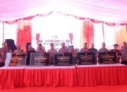 Kapolres Bojonegoro Resmikan Empat Polsek dan Penjagaan Mako Satlantas