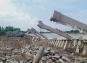 Ambruknya Proyek Penahan Tebing Sungai Begawan Solo di Baureno Bojonegoro
