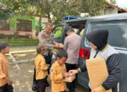 Polres Nganjuk Melalui Satbinmas Menyediakan Makan Siang Bergizi Gratis