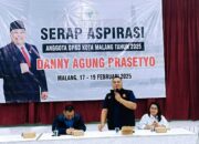 Anggota DPRD Kota Malang Danny Agung Prasetyo Serap Aspirasi Rakyat