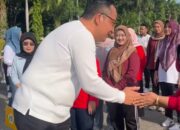 Wakil Bupati Asluchul Alif Olahraga Bareng ASN Pemkab Gresik