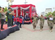 Pelepasan Peserta Gerak Jalan Balongpanggang – Gresik oleh Wakil Bupati