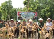 Polres Nganjuk Sumbang Puluhan Ton Jagung, Bukti Nyata Dukung Ketahanan Pangan Nasional