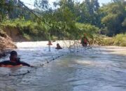 Tim BPBD Bojonegoro Terjunkan Pencarian Korban Tenggelam di Sungai Jepang