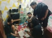 Polres Nganjuk Amankan Tiga Pelaku Perjudian dalam Operasi Pekat Semeru 2025