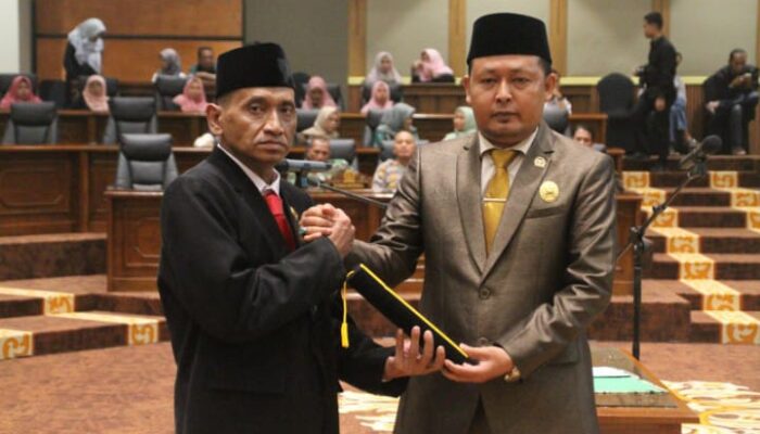 Suprapto Resmi Dilantik Sebagai Anggota DPRD Bojonegoro Pengganti Antar Waktu