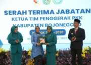 Serah Terima Jabatan TP PKK, Cantika Wahono Ajak Seluruh Stakeholder Untuk Sinergi