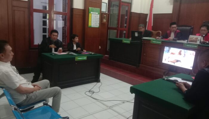 Effendi Pudjihartono Dijatuhi Hukuman 2 Tahun 6 Bulan Penjara, Penangguhan Penahanan Disetujui