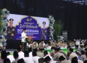 Polres Bojonegoro Gelar Sholawat Akbar Sambut Idul Fitri 1446 H