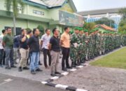 Kasdim Pimpin Apel Pemberangkatan Cuti Gelombang Pertama dan Kedua di Kodim Lamongan