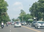 Peningkatan Volume Kendaraan di Jalan Nasional Lamongan H-4