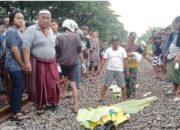 Kecelakaan Mengerikan di Pelintasan Kereta Api Desa Warukulon Lamongan