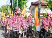 Kirab Sepeda Tua Meriahkan HUT ke-17 Ontoseno Lamongan