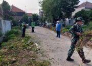 Koramil Deket dan Warga Kompak Bersihkan Lingkungan, Wujud Nyata Sinergi TNI-Rakyat