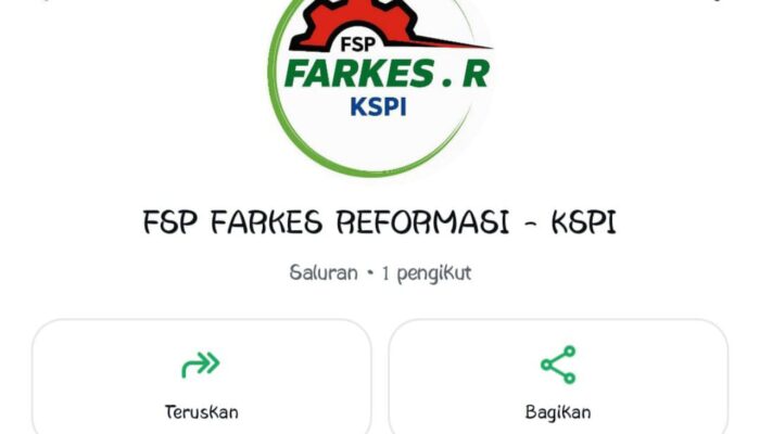 FSP FARKES R – KSPI Resmi Luncurkan Saluran WhatsApp: Langkah Baru Perkuat Akses Informasi Buruh