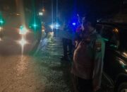 Kabag Ops Polres Kediri Kota Pimpin Langsung Pengamanan Arus Balik Suporter Sepak Bola
