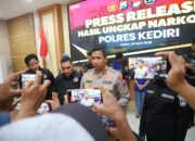 Hampir 1 Kg Sabu Digagalkan, Polres Kediri Bongkar Jaringan Narkoba yang Dikendalikan dari Dalam Penjara