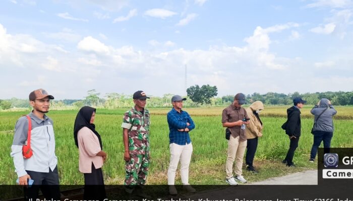 Babinsa Tambakrejo Kawal Penyerapan Gabah Petani Bakalan oleh Bulog Bojonegoro