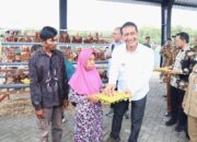 Bupati Bojonegoro Bagikan Puluhan Ribu Ayam ke Warga Prasejahtera