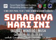 Teras DKS Jadi Saksi, Budaya Arek Bangkit Lewat Surabaya Hari Ini