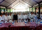 Ratusan Karateka Ikuti UKT LEMKARI Bojonegoro