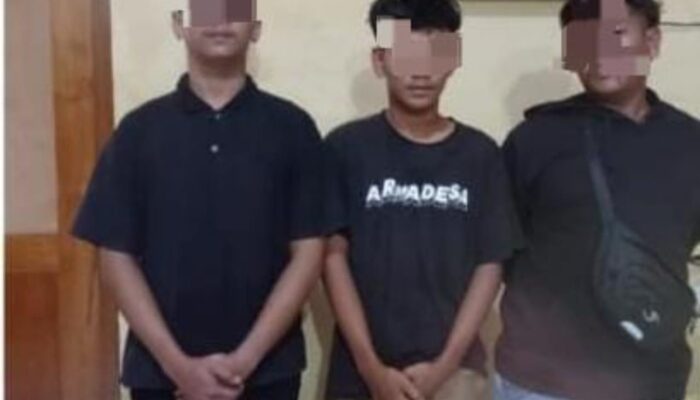 Tiga Pemuda Terseret Kasus Pengeroyokan Brutal di Angkringan Nganjuk