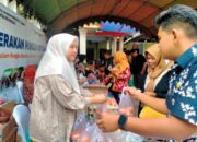 Pasar Murah Bojonegoro Diserbu Warga, Sembako Dijual Harga Miring