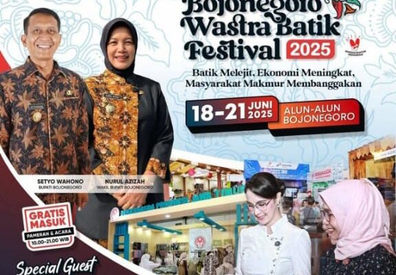 Bojonegoro Wastra Batik Festival 2025 Siap Gegerkan Alun-Alun, Simak Tanggalnya