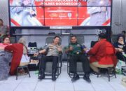 Sambut Hari Bhayangkara, Polres Bojonegoro Ajak Masyarakat Donor Darah