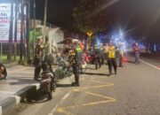 Cegah Premanisme, Puluhan Personel Polres Kediri Kota Sisir Lokasi Rawan